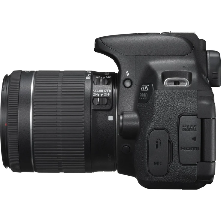 Canon EOS 700D SLR-Digitalkamera (18 Megapixel, 7,6 cm (3 Zoll) Touchscreen, Full HD, Live-View) Kit inkl. EF-S 18-55mm 1:3,5-5,6 IS STM – Bild 5