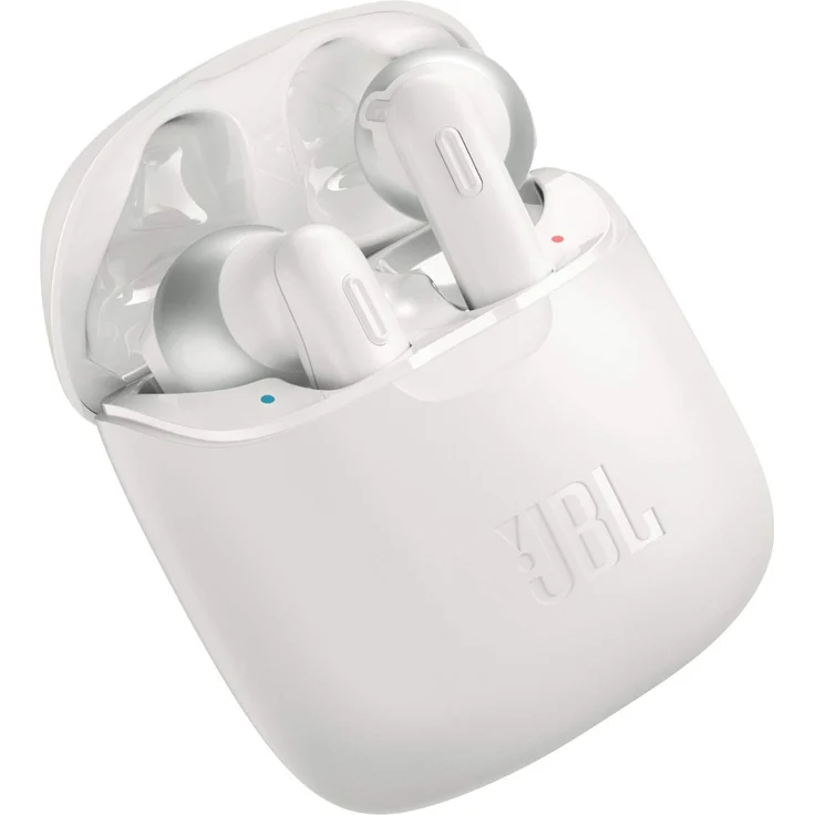 JBL Tune 220TWS In-Ear Kopfhörer mit Bluetooth, Mikrofon, weiß – Bild 6