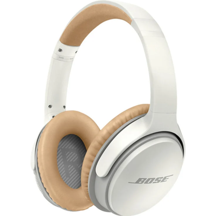 Bose SoundLink Over-Ear-Kopfhörer mit Bluetooth, Mikrofon, weiß – Bild 1