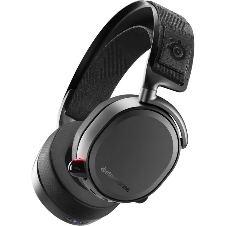 SteelSeries Arctis Pro Wireless – Drahtlos Gaming-Headset – hochauflösende Lautsprechertreiber – kombiniertes Funksystem (2,4 GHz & Bluetooth) – Schwarz