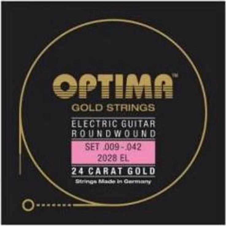 Optima 2028 Extra Light 009-042 gold