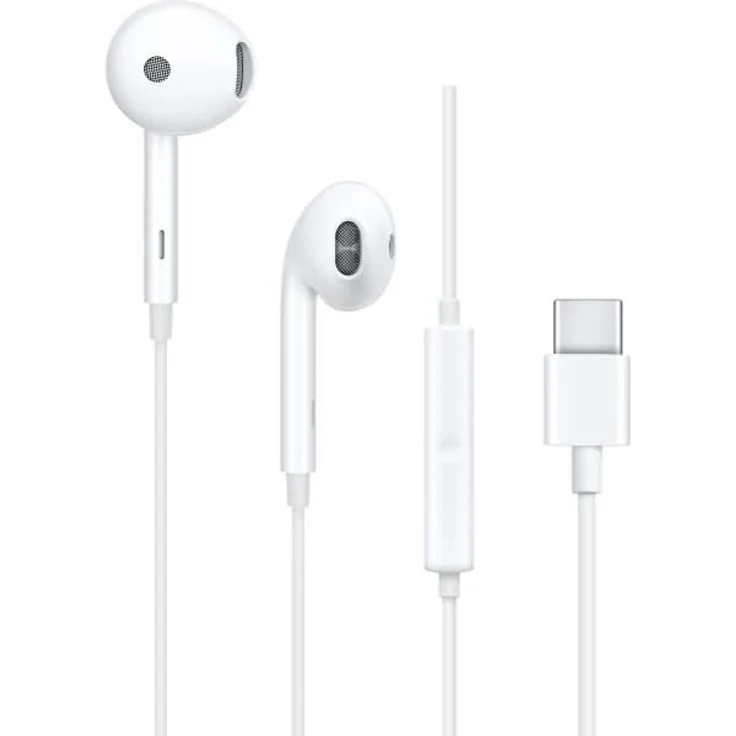 OPPO In-Ear-Kopfhörer mit USB Typ-C, Weiß – Bild 1