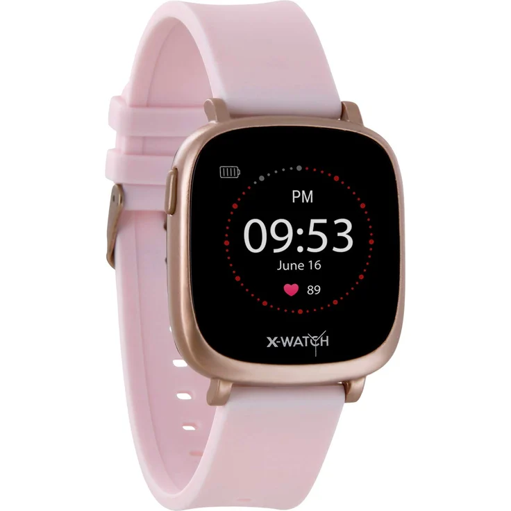 X-WATCH xlyne IVE XW FIT Smartwatch Damen, 40mm, Rosa