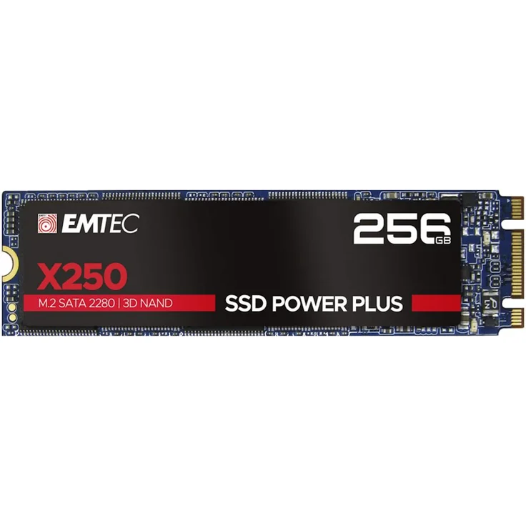 EMTEC SSD Power Plus X250 - Solid-State-Disk - 256 GB - intern - M.2 2280 - SATA 6Gb/s (ECSSD256GX250) – Bild 6