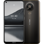 Nokia 3.4 Smartphone 16,23cm (6,39 Zoll) IPS-Display, 64GB interner Speicher, 3GB RAM, Android, Charcoal