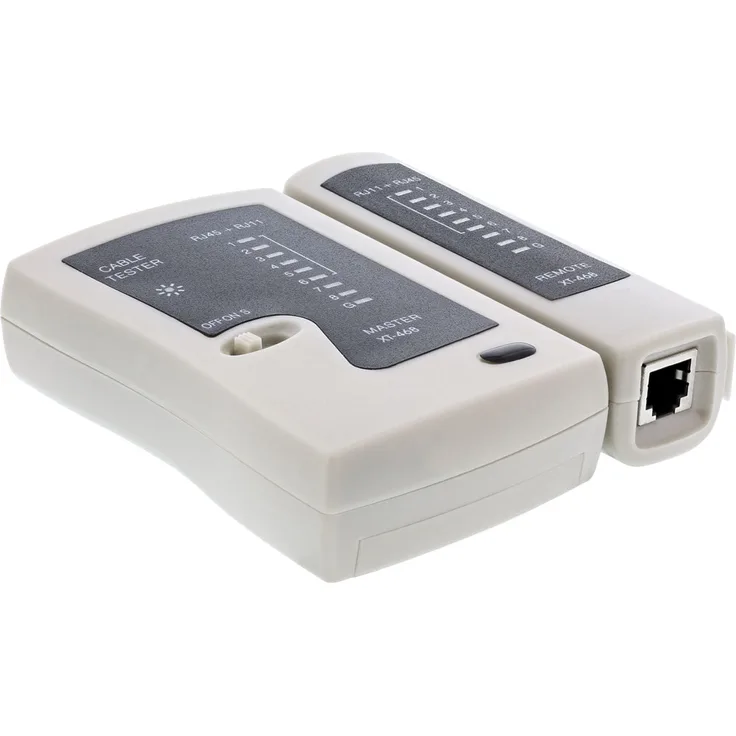 InLine Tester für RJ45 Kabel mit 9 LED