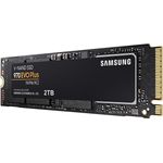 Samsung 970 EVO Plus MZ-V7S2T0BW - Solid-State-Disk - verschlüsselt - 2 TB - intern - M.2 2280 - PCI Express 3.0 x4 (NVMe) - Puffer: 2 GB - 256-Bit-AES - TCG Opal Encryption 2.0 (MZ-V7S2T0BW)