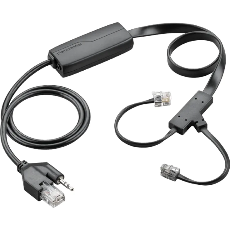 Plantronics 38350-13 EHS-Modul APC-43 für Savi und CS500 Serie, Cisco, Schwarz