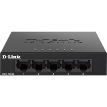 Image for D-Link DGS-105GL-E 5-Port Gigabit Light Switch ohne IGMP