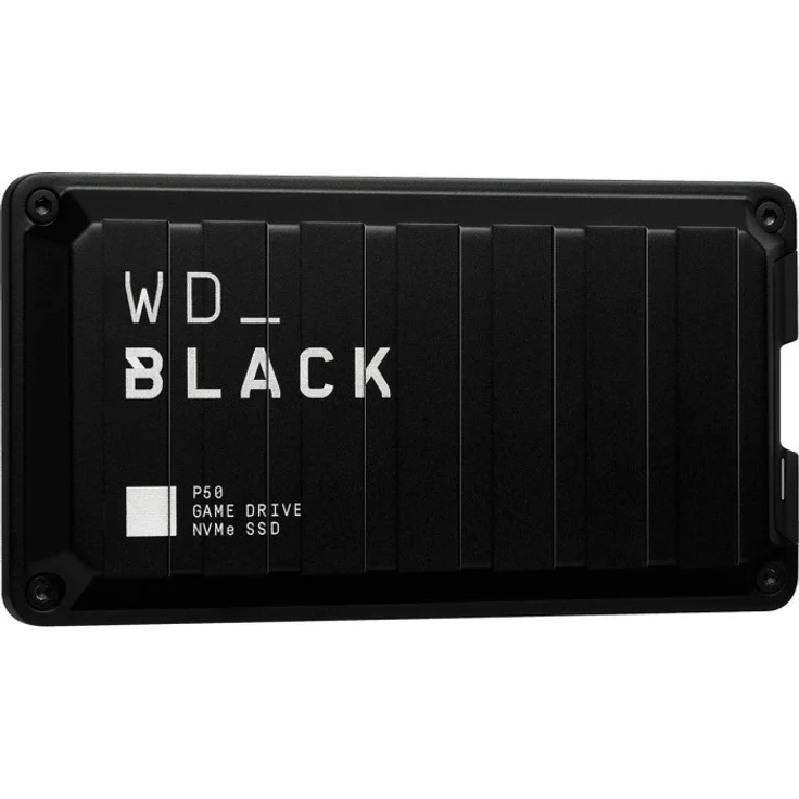 WD_Black P50 Game Drive SSD WDBA3S0040BBK - Solid-State-Disk - 4 TB - extern (tragbar) - USB 3.2 Gen 2x2 (USB-C Steckverbinder) (WDBA3S0040BBK-WESN) – Bild 1