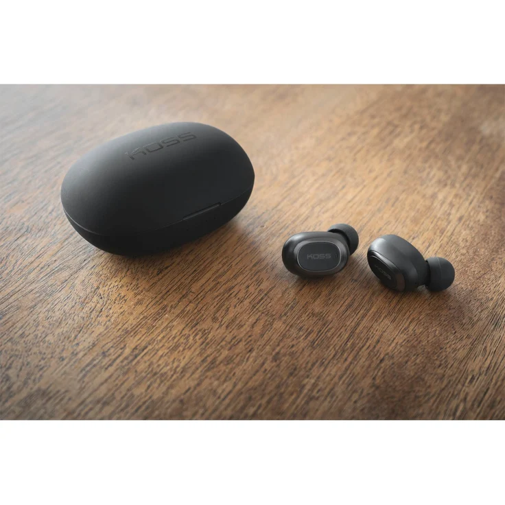 Koss TWS250i True Wireless In-Ear-Kopfhörer mit Bluetooth, spritzwassergeschützt, schwarz – Bild 4