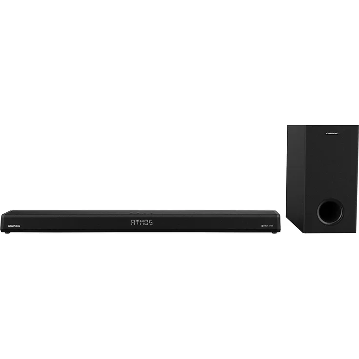 Grundig DSB 2000 2.1 Soundbar mit Subwoofer, Dolby Atmos, kabellos/kabelgebunden, geeignet für TV, schwarz