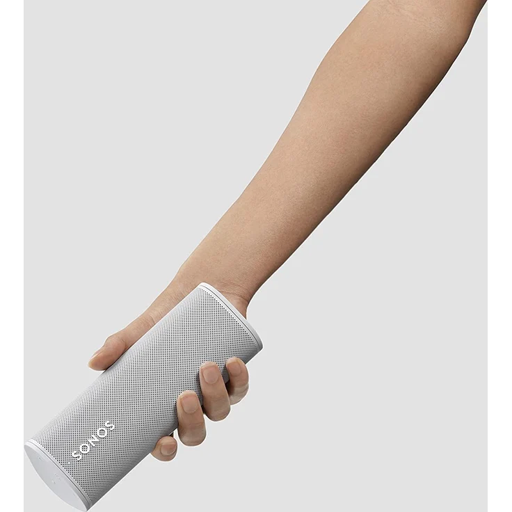 Sonos Roam Lunar White Bluetooth-Lautsprecher mit Alexa Sprachsteuerung, Google Assistant, AirPlay 2,wasserdicht, weiß – Bild 9