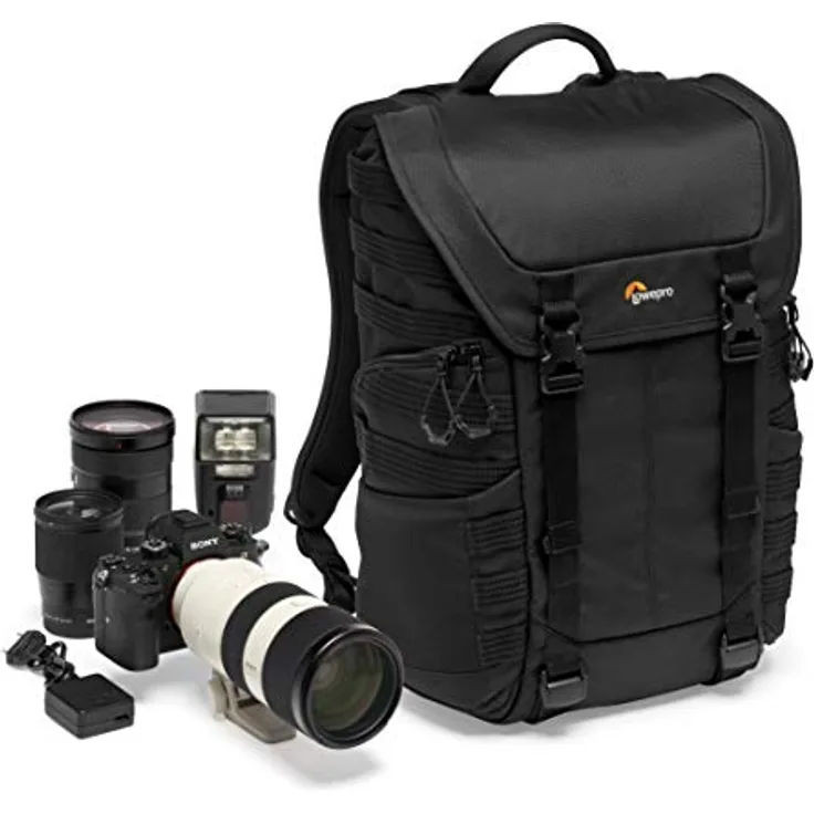 Lowepro ProTactic BP 300 AW II Fotorucksack für spiegellose-DSLR, QuickShelf Fachteiler, für Foto- und persönliche Ausrüstung, z. B. für Sony Apha9, LP37265-PWW