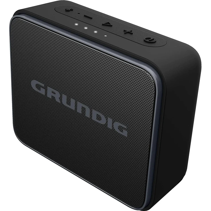 Grundig GBT Jam Black Bluetooth-Lautsprecher mit Mikrofon, wasserdicht, schwarz – Bild 2