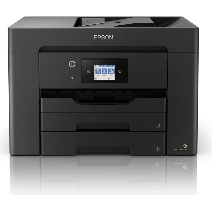 Epson WorkForce WF-7830DTWF 4-in-1 Tintenstrahl-Multifunktionsgerät (Drucker, Scanner, Kopierer, Fax) Auflösung: 4800 x 2400, USB, LAN, Cardreader, WLAN, AirPrint, Mobile Print, NFC, Cloud Print (C11CH68403) – Bild 3