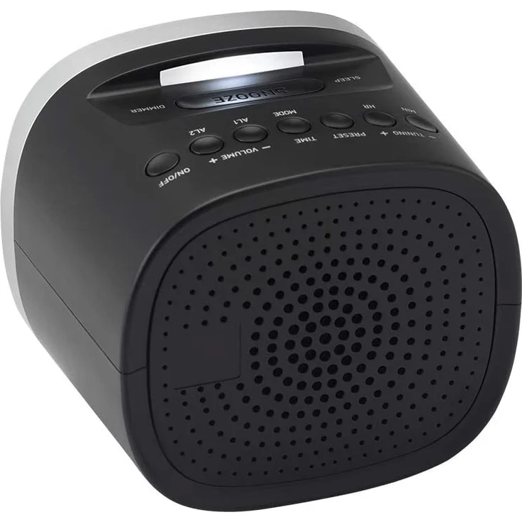 Grundig Sonoclock 2000 Radiowecker mit Wecker, LED-Display, schwarz – Bild 2