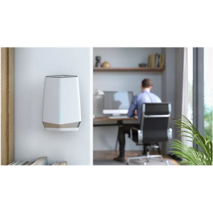 netgear sxk80 orbi pro WLAN 6 business-tri-band-mesh-ax6000-system mit 1 router sxr80 und 1 satellit sxs80 – Bild 2