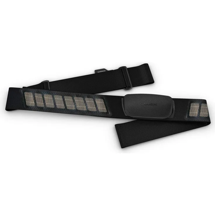 Garmin Premium-Herzfrequenz-Brustgurt Dual Basic, Herzfrequenzdaten in Echtzeit via Bluetooth Low Energy, ANT+ (010-12883-00)