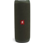 JBL Flip 5 Bluetooth Box (Wasserdichter, portabler Lautsprecher mit umwerfendem Sound, bis zu 12 Stunden kabellos Musik abspielen) grün