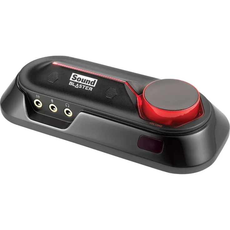 Creative Sound Blaster Omni Surround 5.1 USB Soundkarte (Doppelmikrofon-Array, konfigurierbare SBX Pro Studio-Audiotechnologien, 600-Ohm-Kopfhörerverstärker)