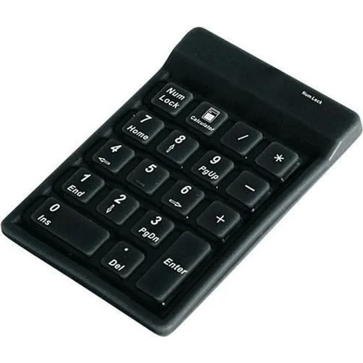 Keysonic ACK-118 BK - Keypad - USB - 18 Tasten - Deutsch - Einzelhandel (ACK-118 BK)