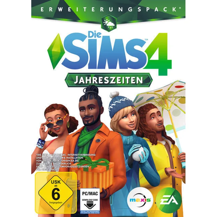 Die Sims 4 - Jahreszeiten (Add-On) (CIAB) (PC)