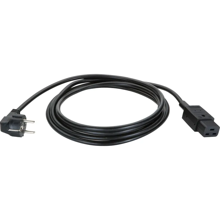 Bachmann 353.175 Kaltgerätezuleitung H05VV-F 3G1.00 3,0m schwarz 30-35 C13