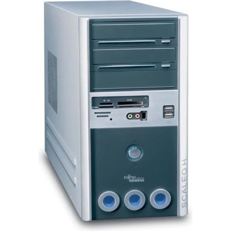 Fujitsu Scaleo Hid Desktop PC (Intel Pentium D 3,0 GHz, 1GB RAM, 250GB HDD, DVD+-RW DL, NV6600, XP Media Center)