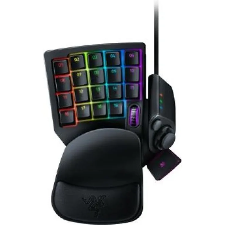 Razer Tartarus V2 - Tastenfeld - mit Scroll-Rädchen, 8-way directional thumbpad - hintergrundbeleuchtet - USB (RZ07-02270100-R3M1)