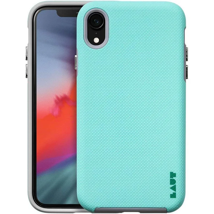 LAUT Hartschale für iPhone XR (doppelschichtig, langlebig), Minzgrün