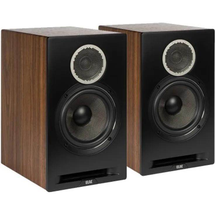 ELAC Debut Reference B6 Regallautsprecher, schwarz-holz Stück