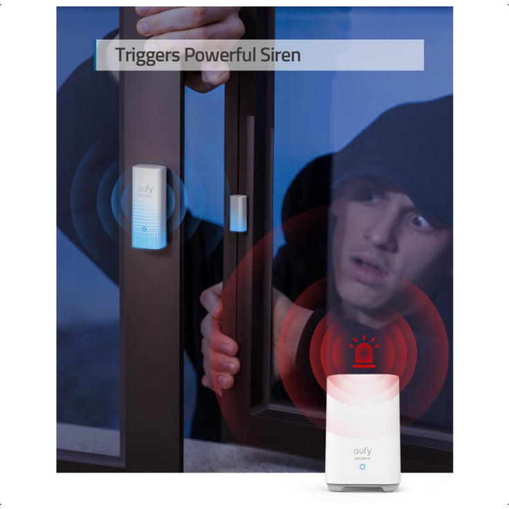 Eufy Entry Sensor weiß/grau, Tür-/Fenstersensor – Bild 3