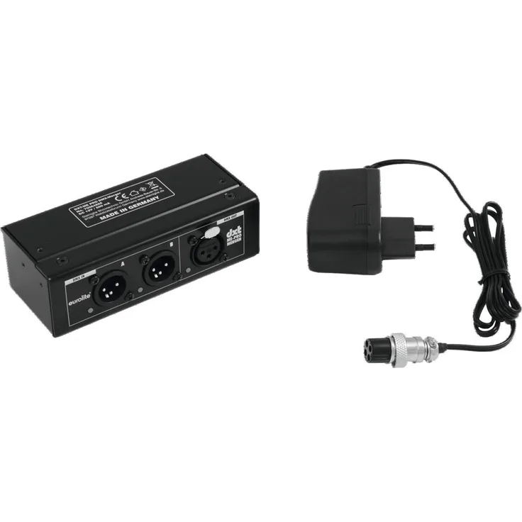 EUROLITE DXT-ME PRO DMX-Merger | Professioneller DMX-Merger um 2 DMX-Signale zu einem zu kombinieren