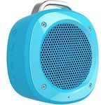 DIVOOM Airbeat-10, 4 Watt Bluetooth Lautsprecher, Oberflächen-Resonanz-Technologie, spritzwassergeschützt, inkl. Fahrradhalterung + Saugnapf, blau