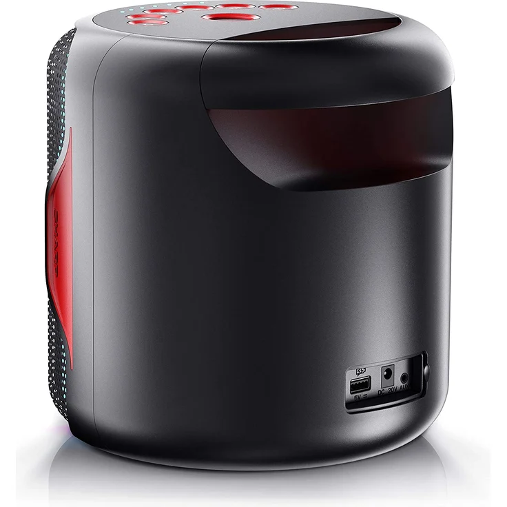 SHARP PS-919 (BK) Partylautsprecher, 14 Stunden Wiedergabezeit, Bluetooth, TWS: Koppeln eines weiteren Gerätes, Multicolor-Lichtshow mit verschiedenen Modi, Ultra-Bass-Einstellung, 130 Watt – Bild 6