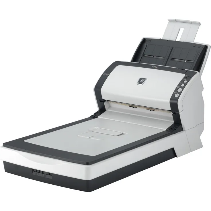 FUJITSU fi-6230 Scanner A4 Color USB2.0 Flachbett ADF Duplex 40ppm Twain ISIS ScandAllPro VRSPro Acrobat