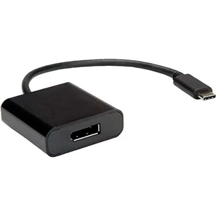 Value 12993220 Display Adapter USB Typ C Displayport v1.2 schwarz