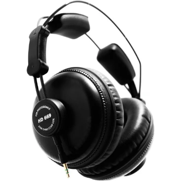 Superlux HD669 Over-Ear-Kopfhörer, schwarz