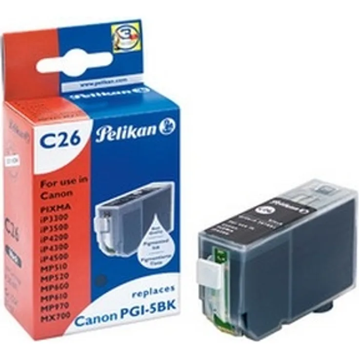 Pelikan C37 Druckerpatrone (ersetzt Canon CLI-521BK) schwarz