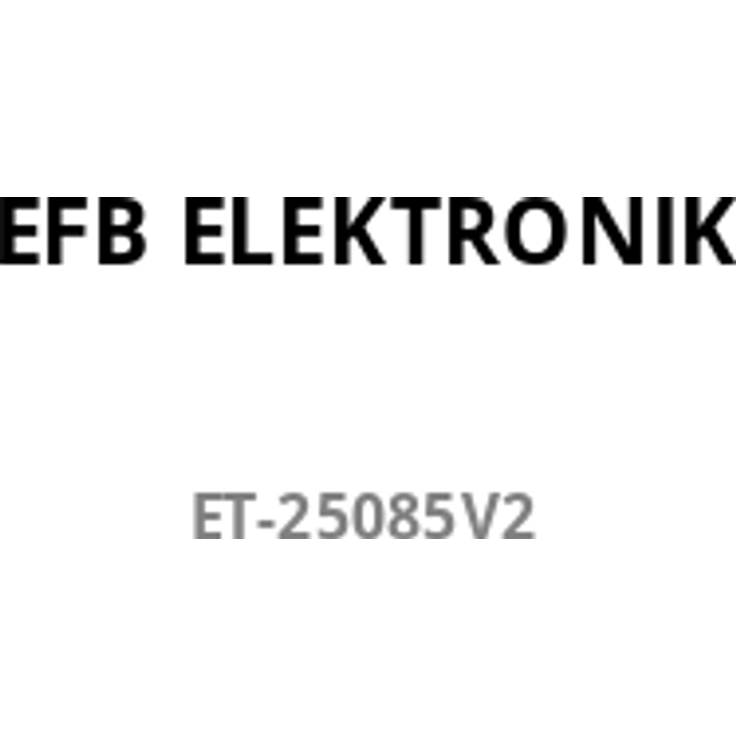 EFB Rahmenset 2-Port, für Keystones, DIN49075, weiß