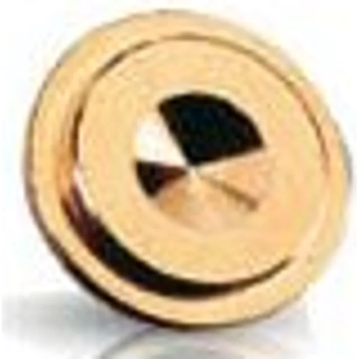 Oehlbach Washer 20 Set, Hochwertige Unterlegscheibe für Spikes, Lautsprecher & Subwoofer - universell einsetzbar, Vollmetall, 4 Stück - gold