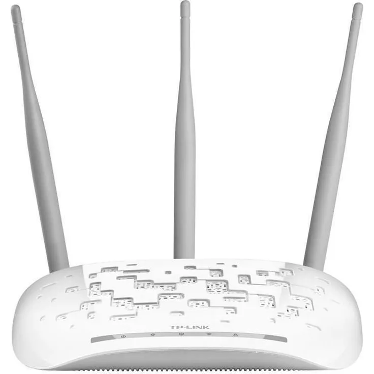TP-Link TL-WA901ND V5.0 450MBit-s-WLAN Accesspoint (802.11b-g-n, WPS, Multi-SSID, WMM, Ping-Watchdog, 3 abnehmbare 4dBi-Antennen, unterstützt AP-Client-Bridge-Repeater) weiß