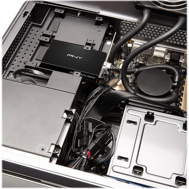 PNY CS900 - Solid-State-Disk - 120 GB - intern - 2.5 Zoll (6.4 cm) - SATA 6Gb/s (SSD7CS900-120-PB) – Bild 4