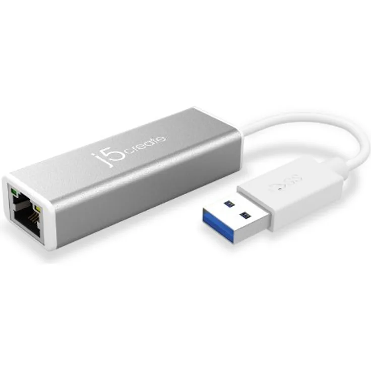 J5 CREATE JUE130 USB3.0 Gigabit Ethernet Adapter USB3.0 Ethernet RJ45 10-100-1000 Mbps