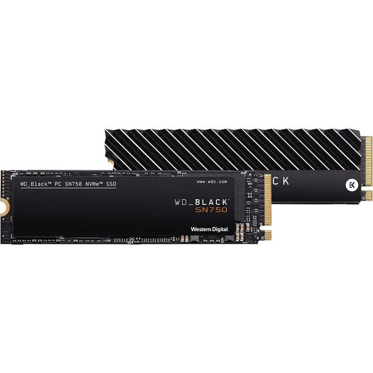 WD Black SN750 NVMe SSD WDS200T3XHC - Solid-State-Disk - 2 TB - intern - M.2 2280 - PCI Express 3.0 x4 (NVMe) - integrierter Kühlkörper (WDS200T3XHC) – Bild 6