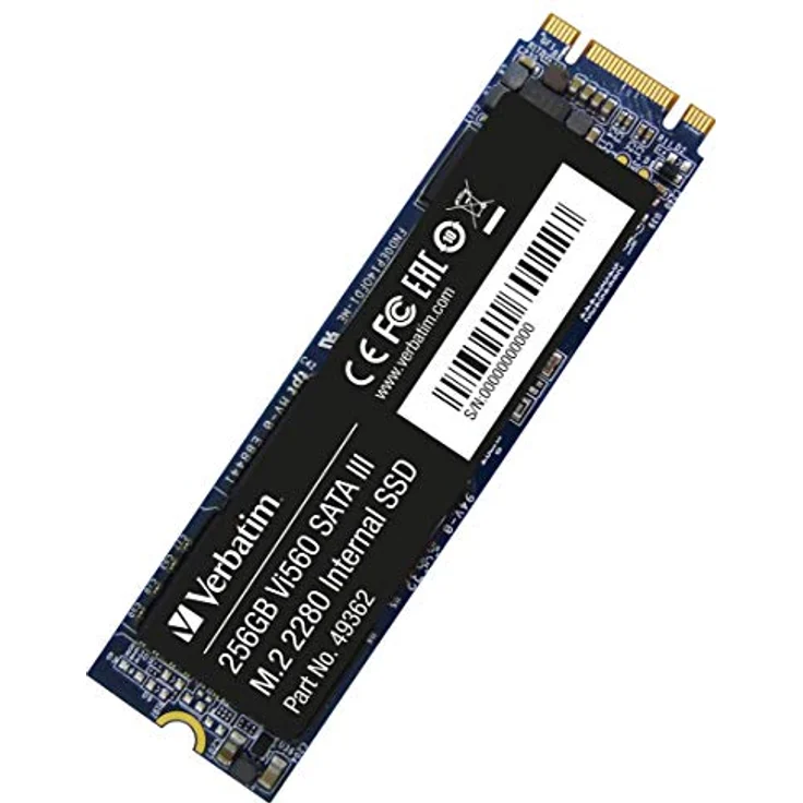 Verbatim Vi560 S3 - Solid-State-Disk - 256 GB - intern - M.2 2280 - SATA 6Gb/s – Bild 1
