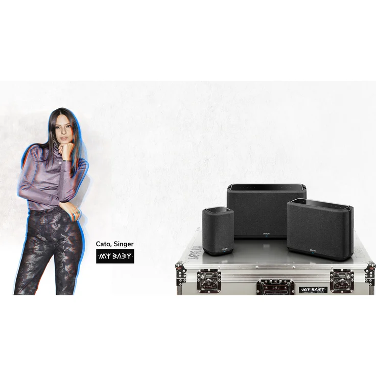 Denon Home 250 Multiroom-Lautsprecher mit Alexa, Google Assistant, FM, KW, DAB+, Webradio, geeignet für Indoor, weiß – Bild 15