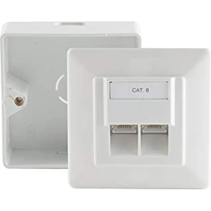 Dose Auf- u. Unterputzdose Cat6