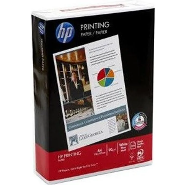 HP Kopierpapier Premium CHP 850: 80 g, A4, 500 Blatt, extraglatt, weiß - Intensive Farben, scharfes Schriftbild